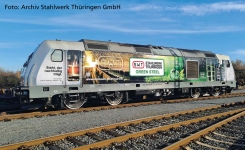 PIKO 57545 - H0 - Diesellok TRAXX Stahlwerk Thüringen, SWT, Ep. VI